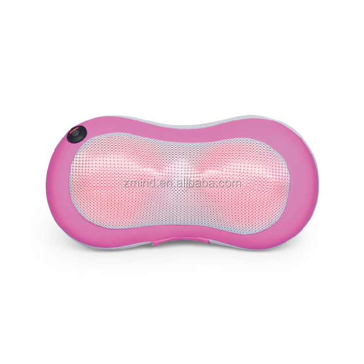 2 in 1 vibrating massage pillow for neck & back
