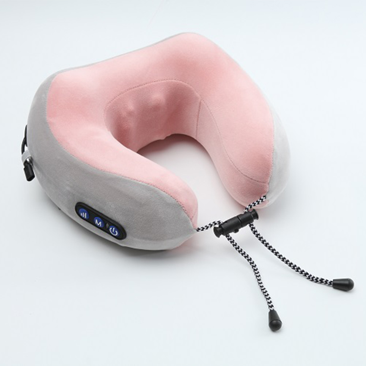 comfortable sponge u shaped pillow kneading neck massage