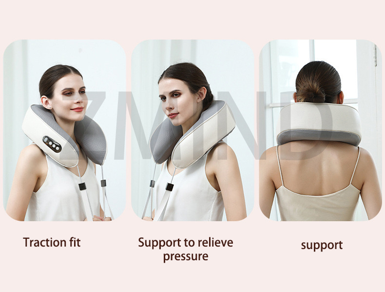 u-shaped massager pillow