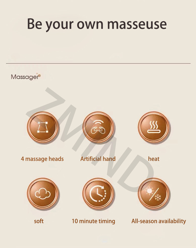 u-shaped massager pillow