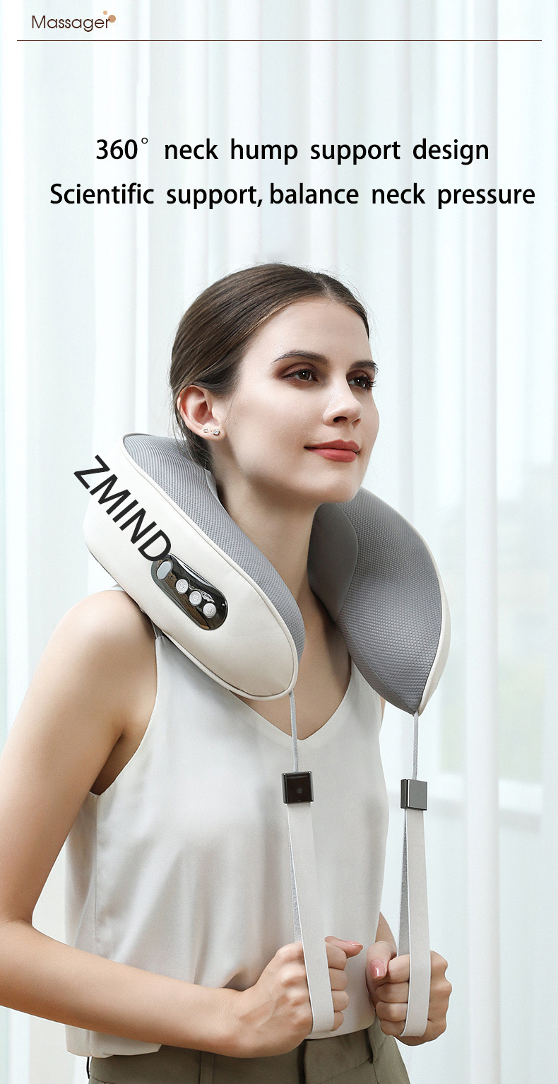 u-shaped massager pillow