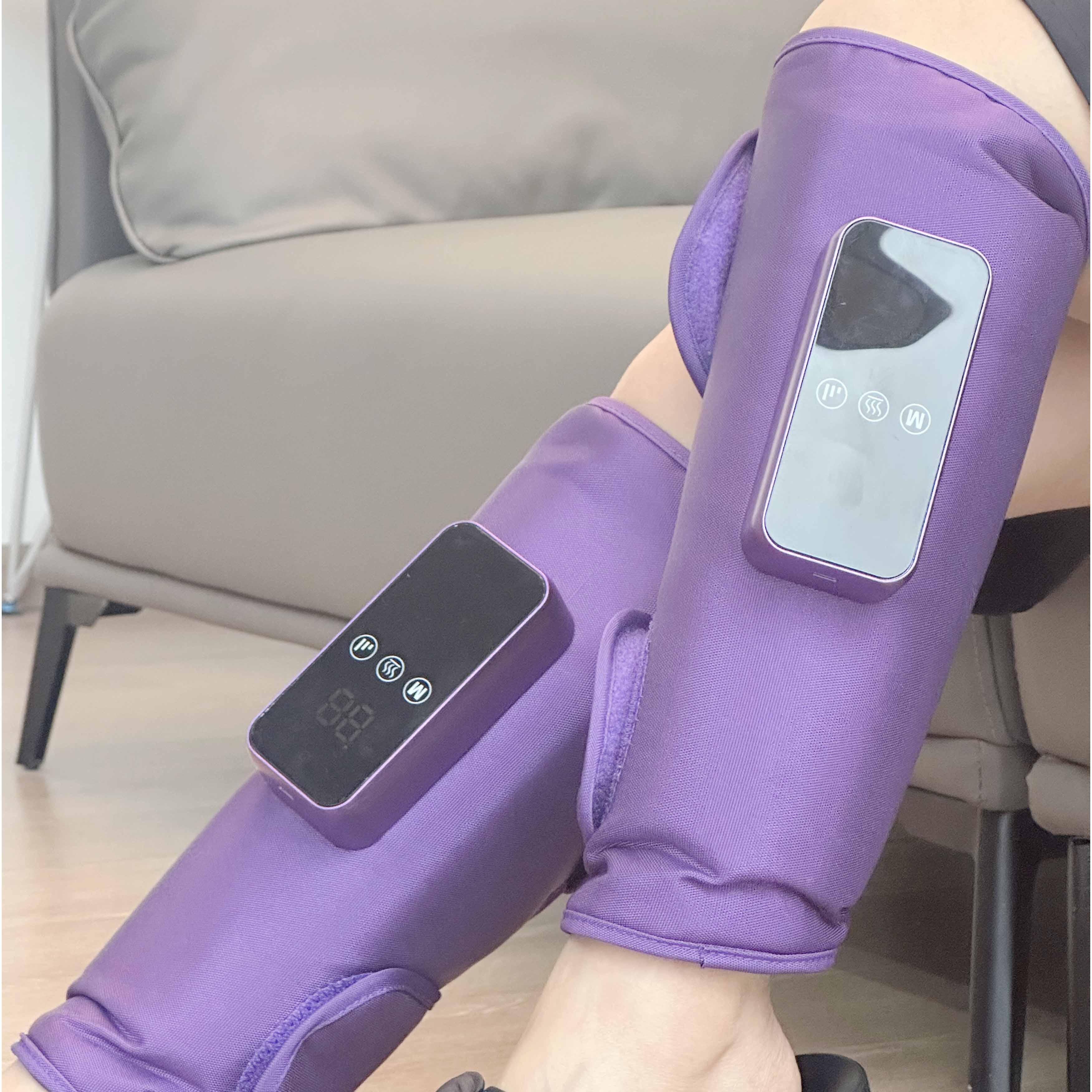ZMIND F011 full calf massager air compression heation portable calf massager 2023 smart leg massager vibrating calf