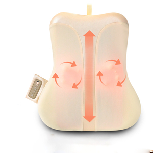 ZMIND C017 Kneading back Massage cushion up and down Back Massager for Back Pain Deep Tissue Shiatsu Lower Back Massager with Heat