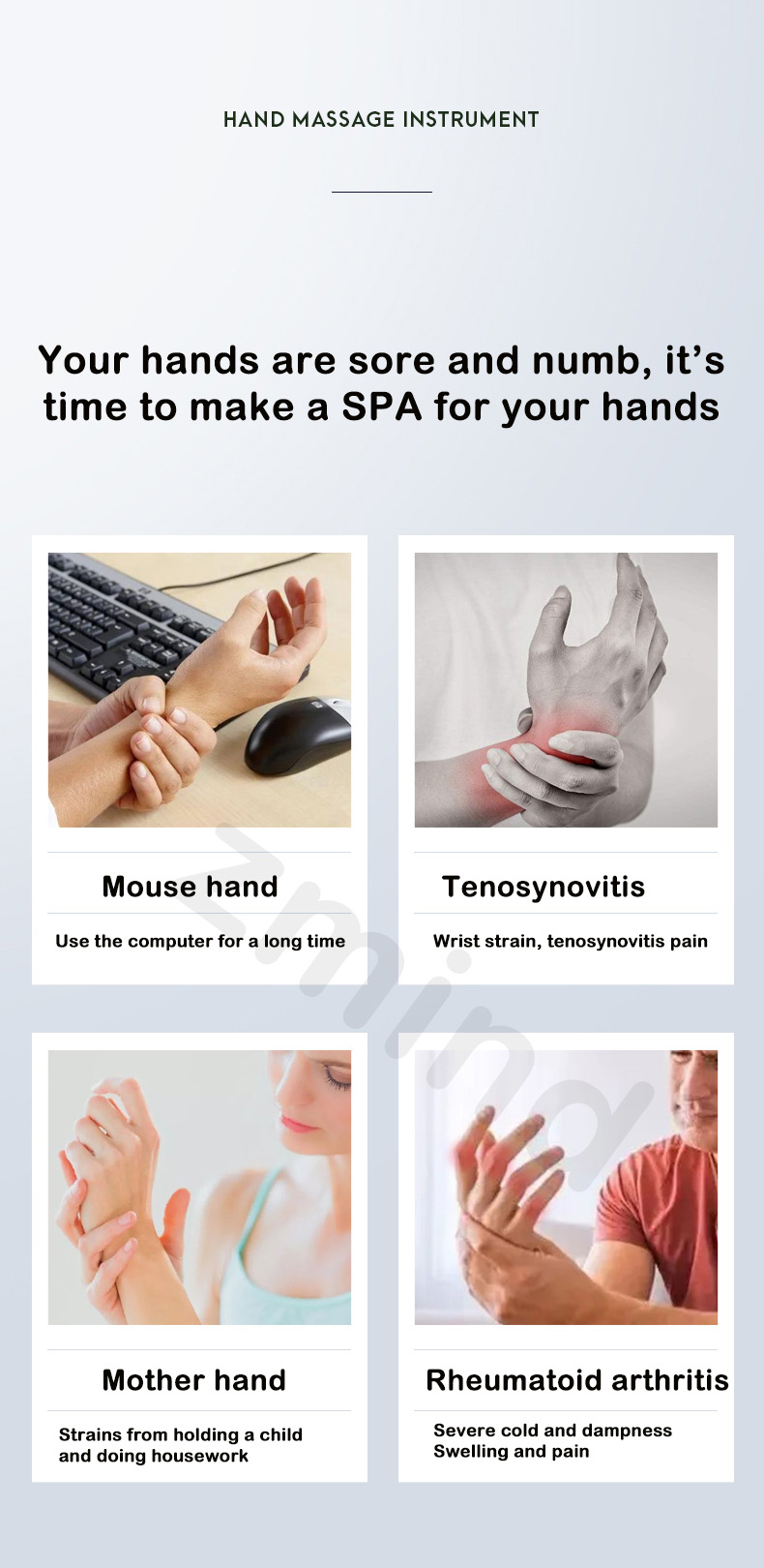 massager hand