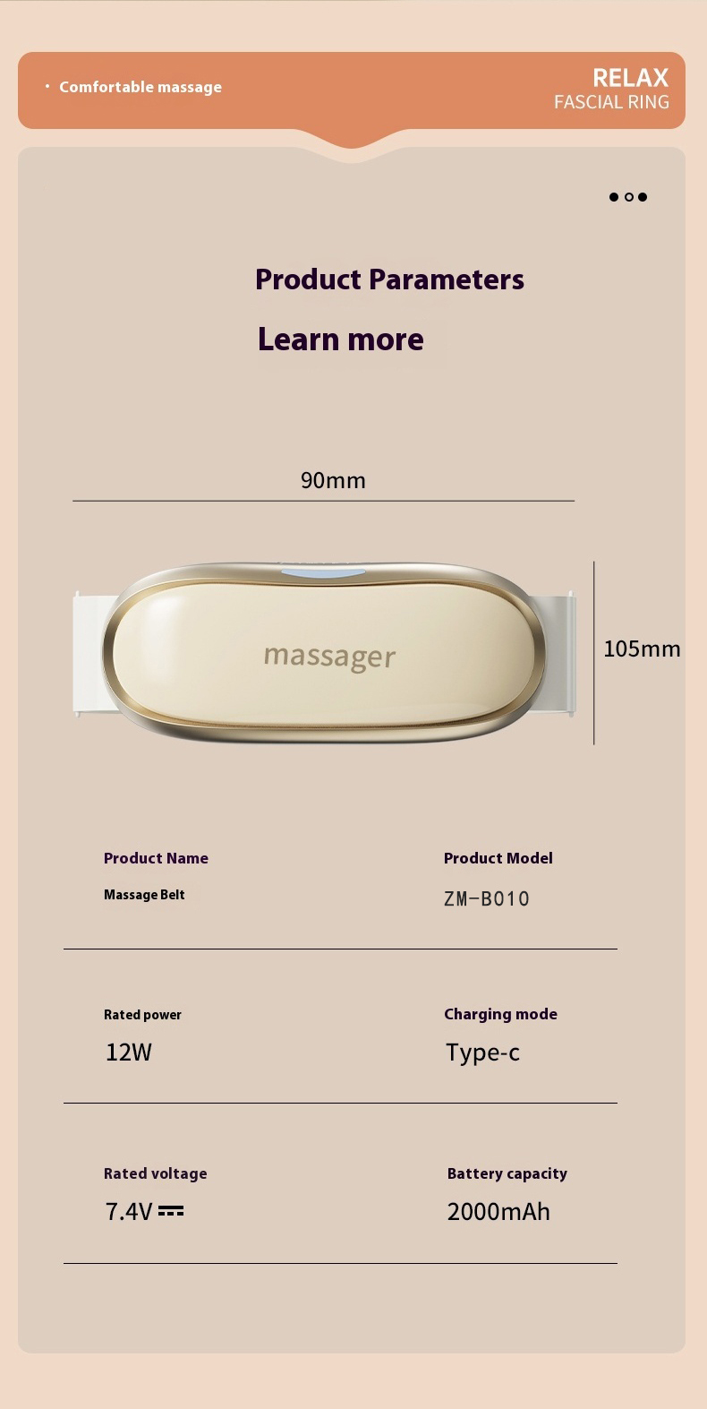 Slimming Massage Belt