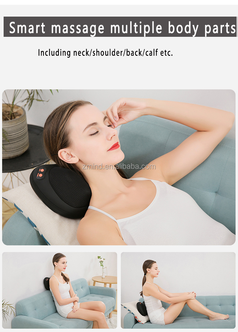 vibrating massage neck pillow