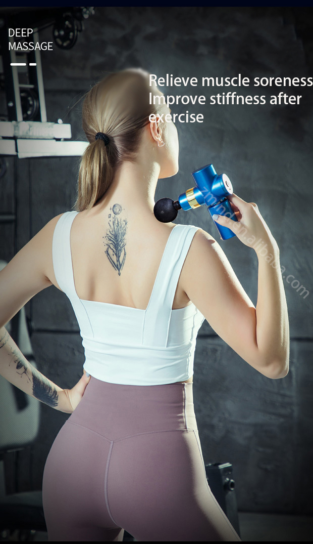 deep tissue massage gun