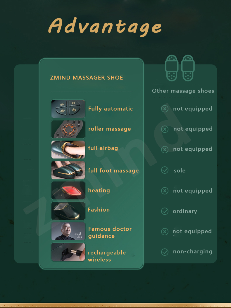 vibrating massage boot with heat