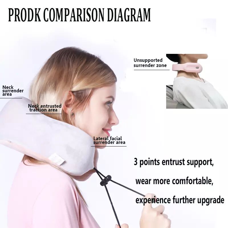 u-shaped electric massage pillow neck shoulder 