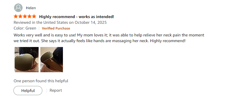 neck massager 