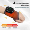 Zmind N03 Massager Wrap for Knee Wrist Ankle Heated Massager Heating Pads with Vibration Knee Wrist Ankle Massager for Pain Relief