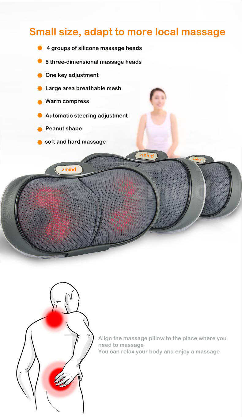 new heated pillow massager