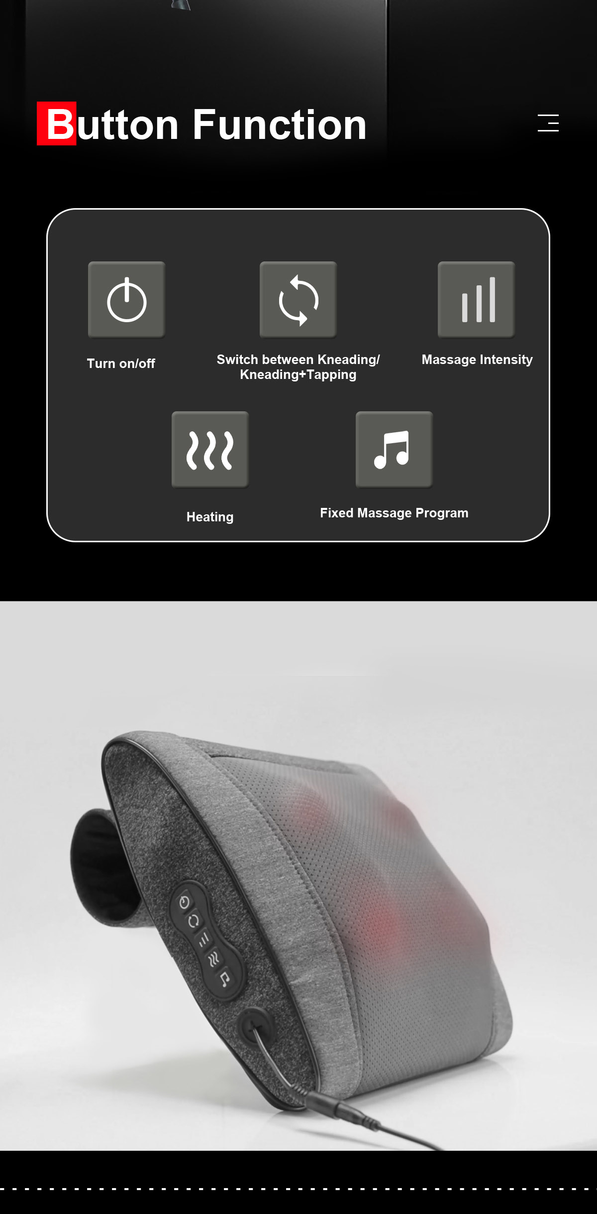 lumbar back massager