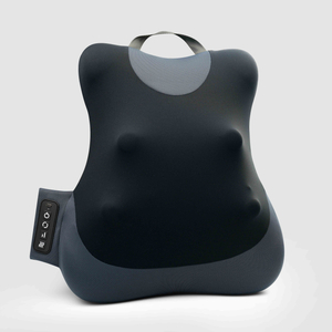 ZMIND C019 Newly Upgraded 4D Ultra-Thin Back Massager with Heat Multifunctional Full Body Electric Lumbar Back and Waist Massager