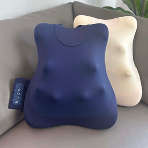 ZMIND C019 Upper & Lower Back Massager Pain Relief Shiatsu Back and Waist Massage Pillow Warm Hot Compress Device Heating Waist Massager