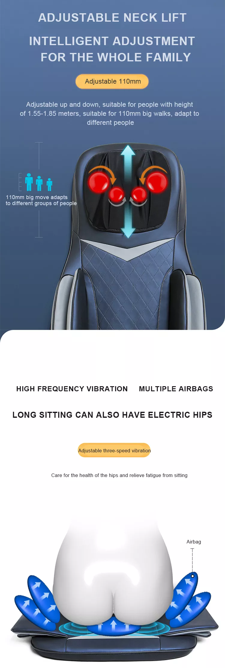 shiatsu back massage cushion
