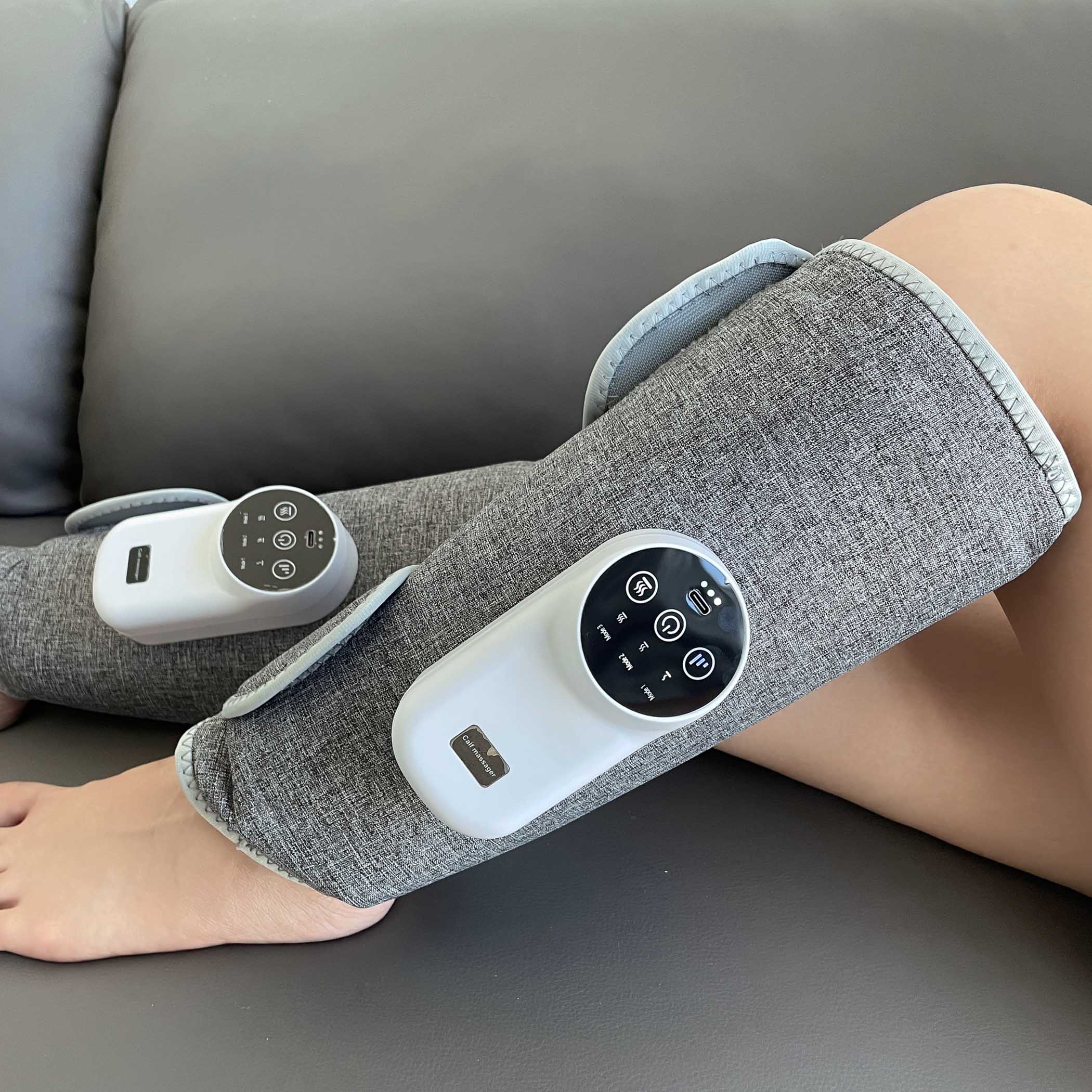 ZMIND F011 heated calf arm wrap with massage vibration air leg and calf massager