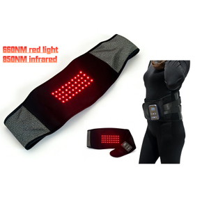 Zmind C021 Wireless Red Light Therapy Waist Massager for Muscle Pain Relief Adjustable Infrared Therapy Belt for Back