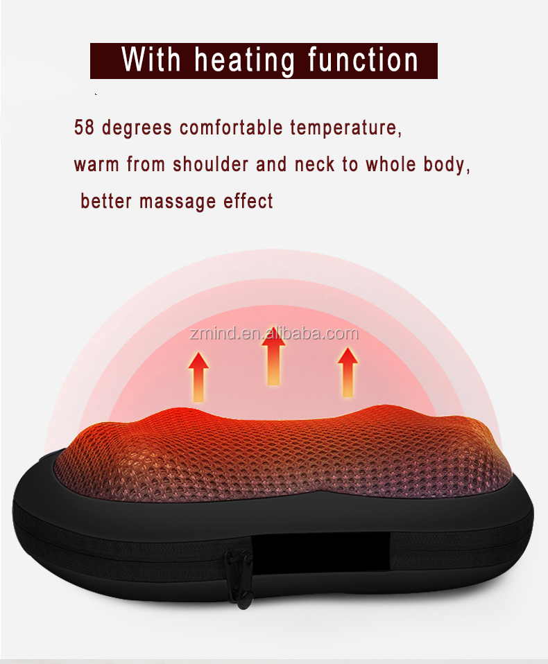 neck gasbag massage pillow