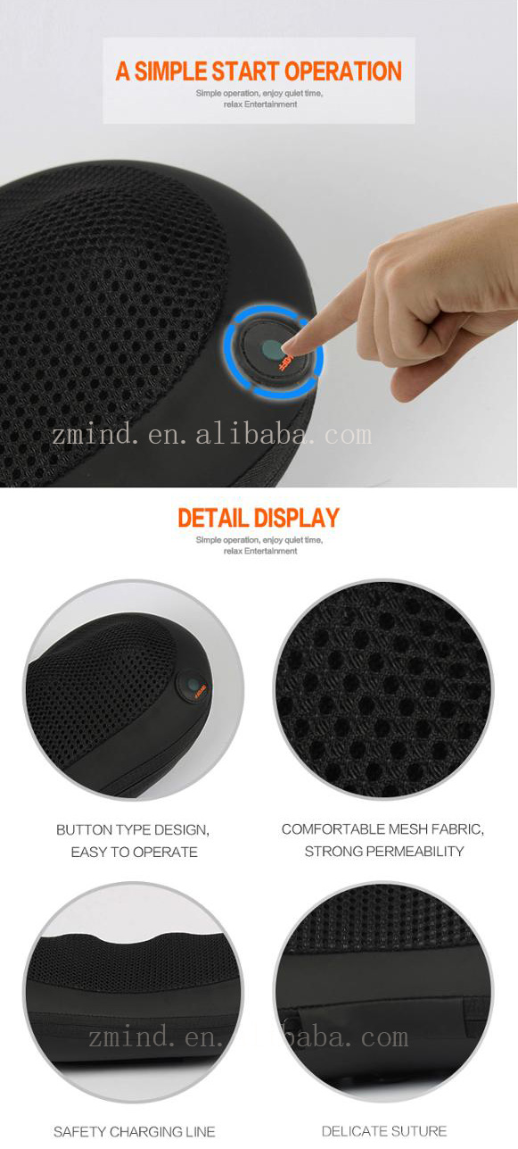 cordless neck massage pillow