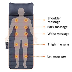 vibrating massage mat