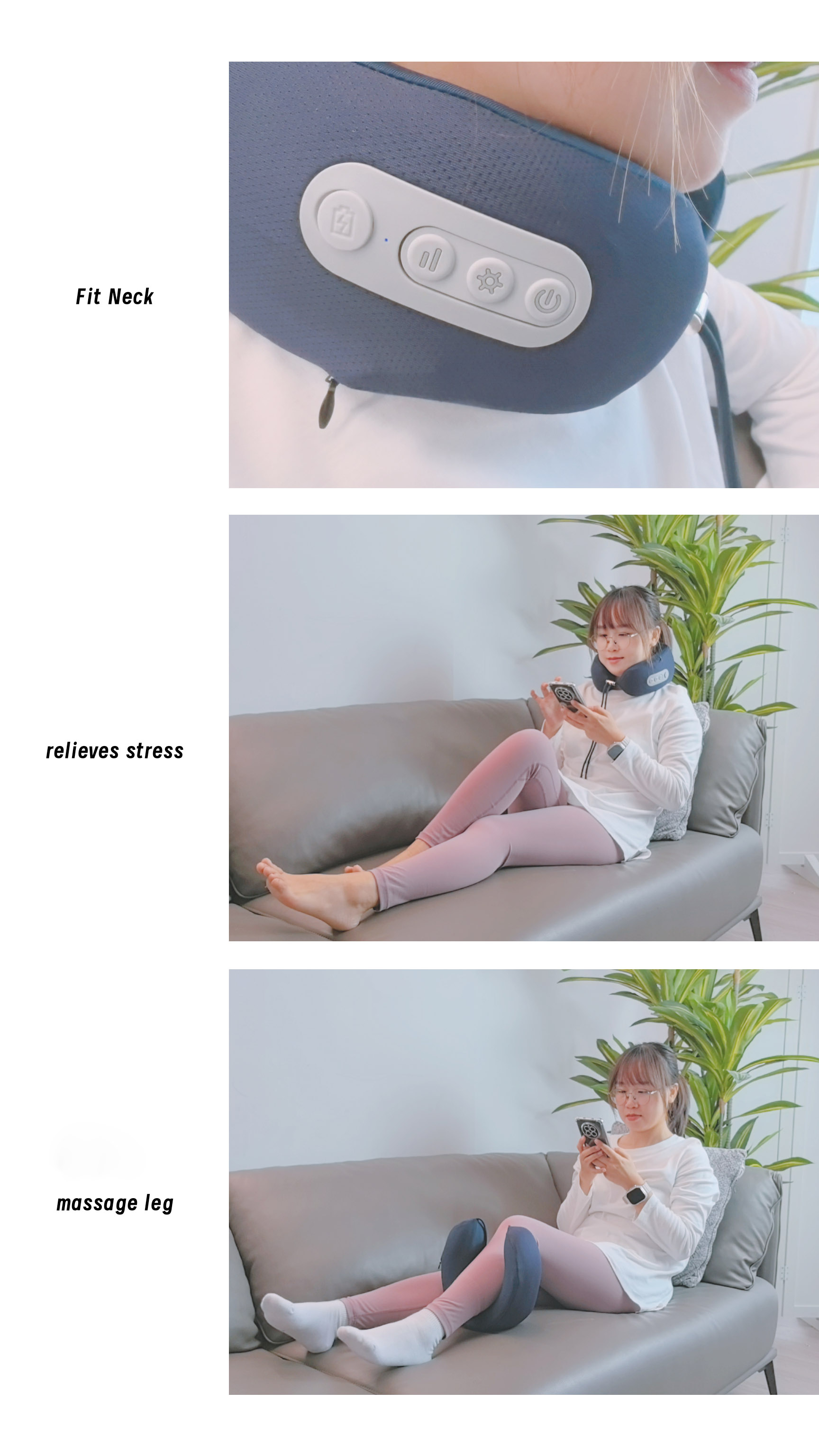 travel massager pillow