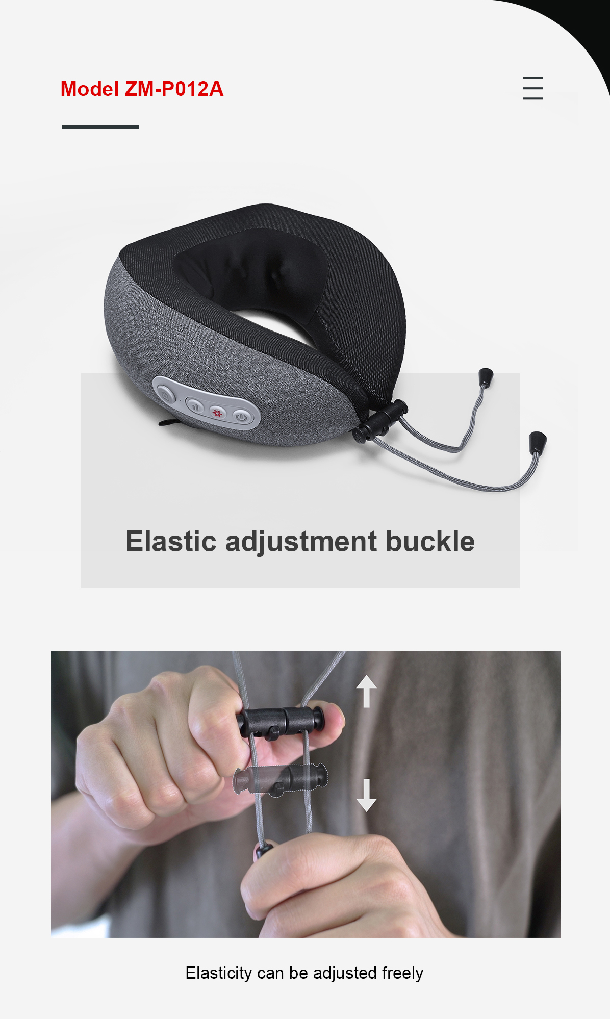 u-shaped massage pillow