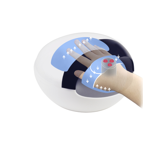 ZMIND H009 portable electric hand massager heat electric air compression hand massager 