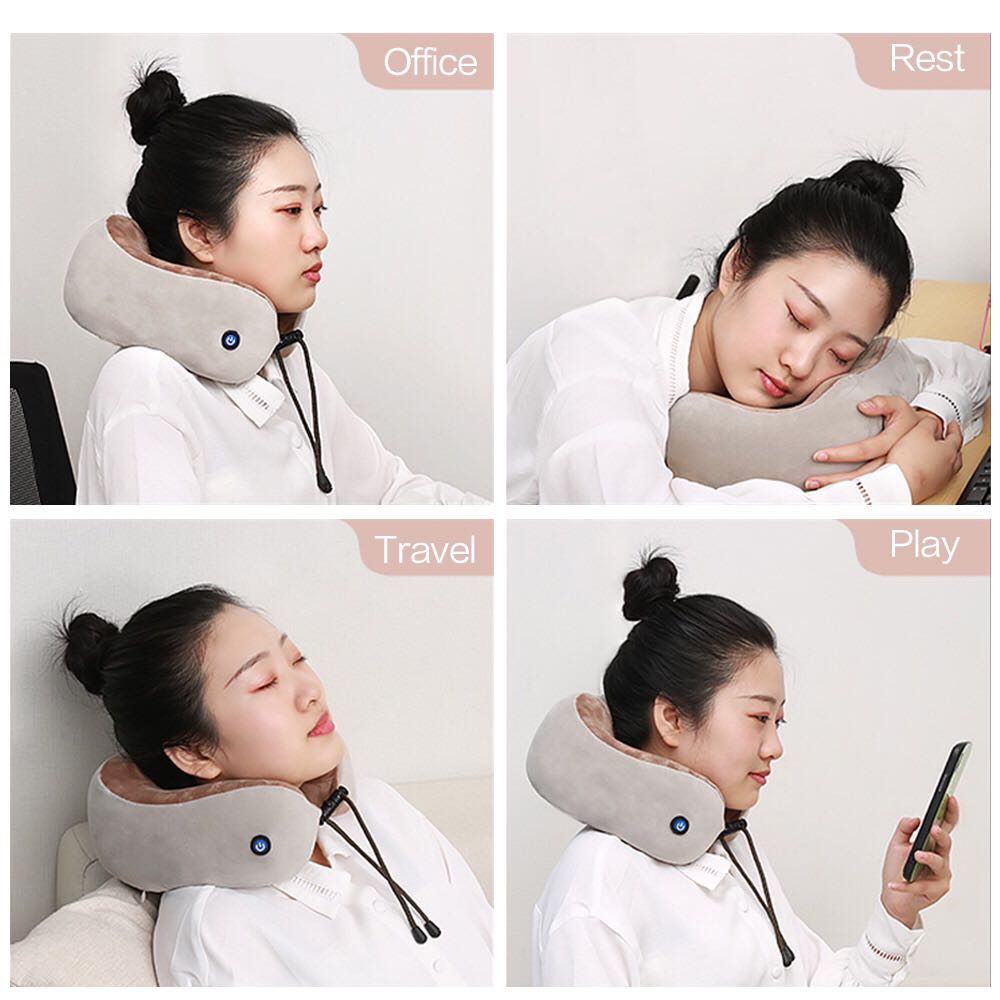 electric neck massager u shaped pillow