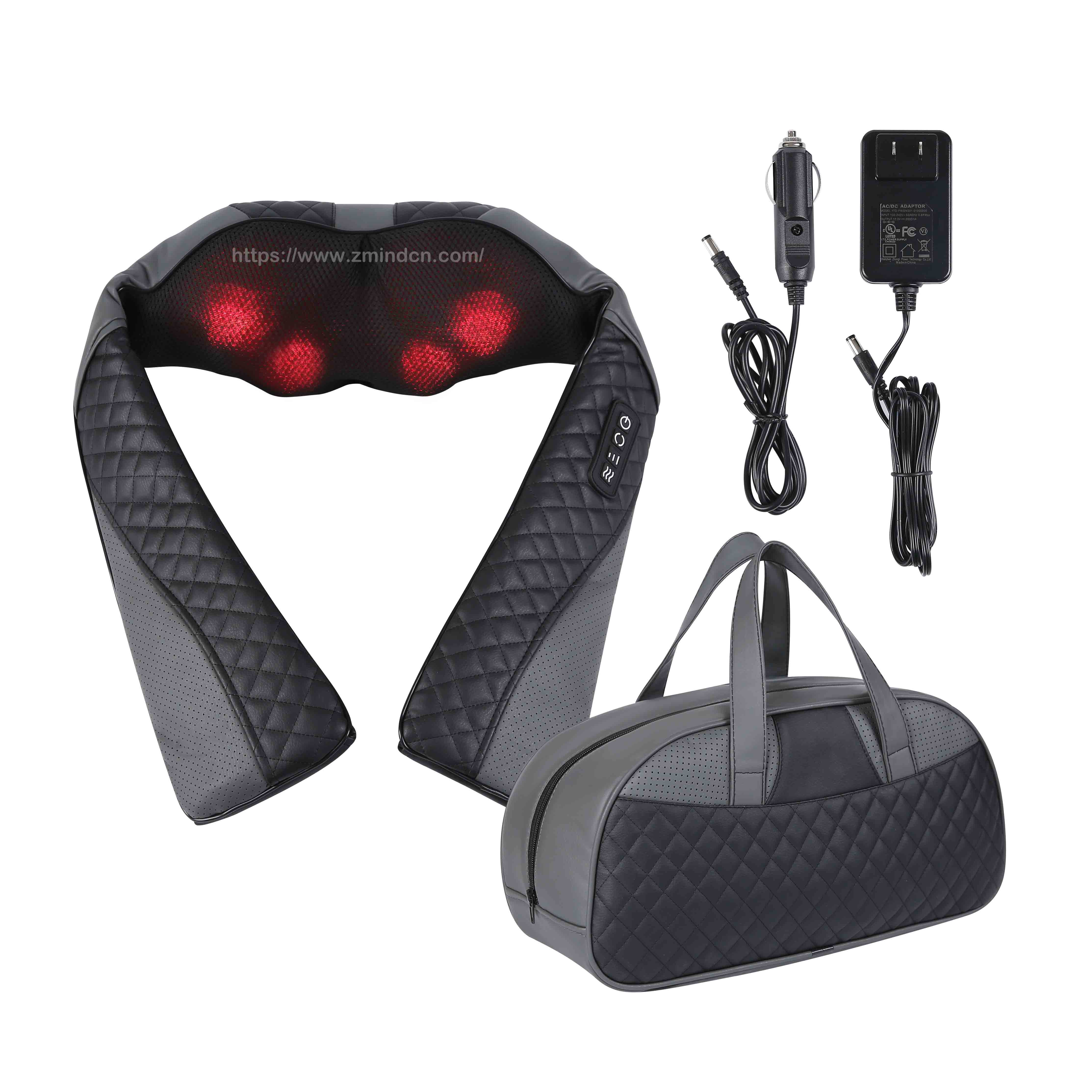 Neck&Shoulder Massager with two pairs kneading heads