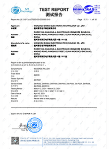 AZT032103120009C-010- MASSAEG PILLOW-ROH2.0-REPORT-CNAS