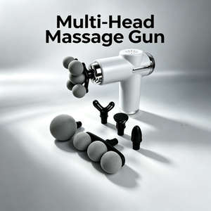 ZMIND H031 Multi Head Wide Coverage Massage Gun for Comfortable Whole Body Relaxation Massage Gun for Deep Muscle Comfort