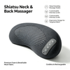 ZMIND P022 Upgraded Deep Tissue Kneading Shoulder Massager with Heat Relaxing Massager for the Neck and Back Cordless Neck Massager Pillow