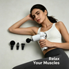 ZMIND H031 Multi Head Wide Coverage Massage Gun for Comfortable Whole Body Relaxation Massage Gun for Deep Muscle Comfort