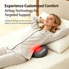 ZMIND P022 Upgraded Deep Tissue Kneading Shoulder Massager with Heat Relaxing Massager for the Neck and Back Cordless Neck Massager Pillow
