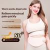 Zmind B013 Breathable Skin Friendly Heating Waist Belt Abdomen Massager Ergonomic Fit Design for Women Daily Health Relaxation Use
