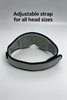 ZMIND E012 Hot Cold Therapy Eye Massager, Lightweight, Adjustable Strap, for All Head Sizes Eye Massager