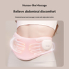 Zmind B013 Breathable Skin Friendly Heating Waist Belt Abdomen Massager Ergonomic Fit Design for Women Daily Health Relaxation Use