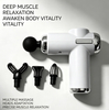 ZMIND H031 Multi Head Wide Coverage Massage Gun for Comfortable Whole Body Relaxation Massage Gun for Deep Muscle Comfort